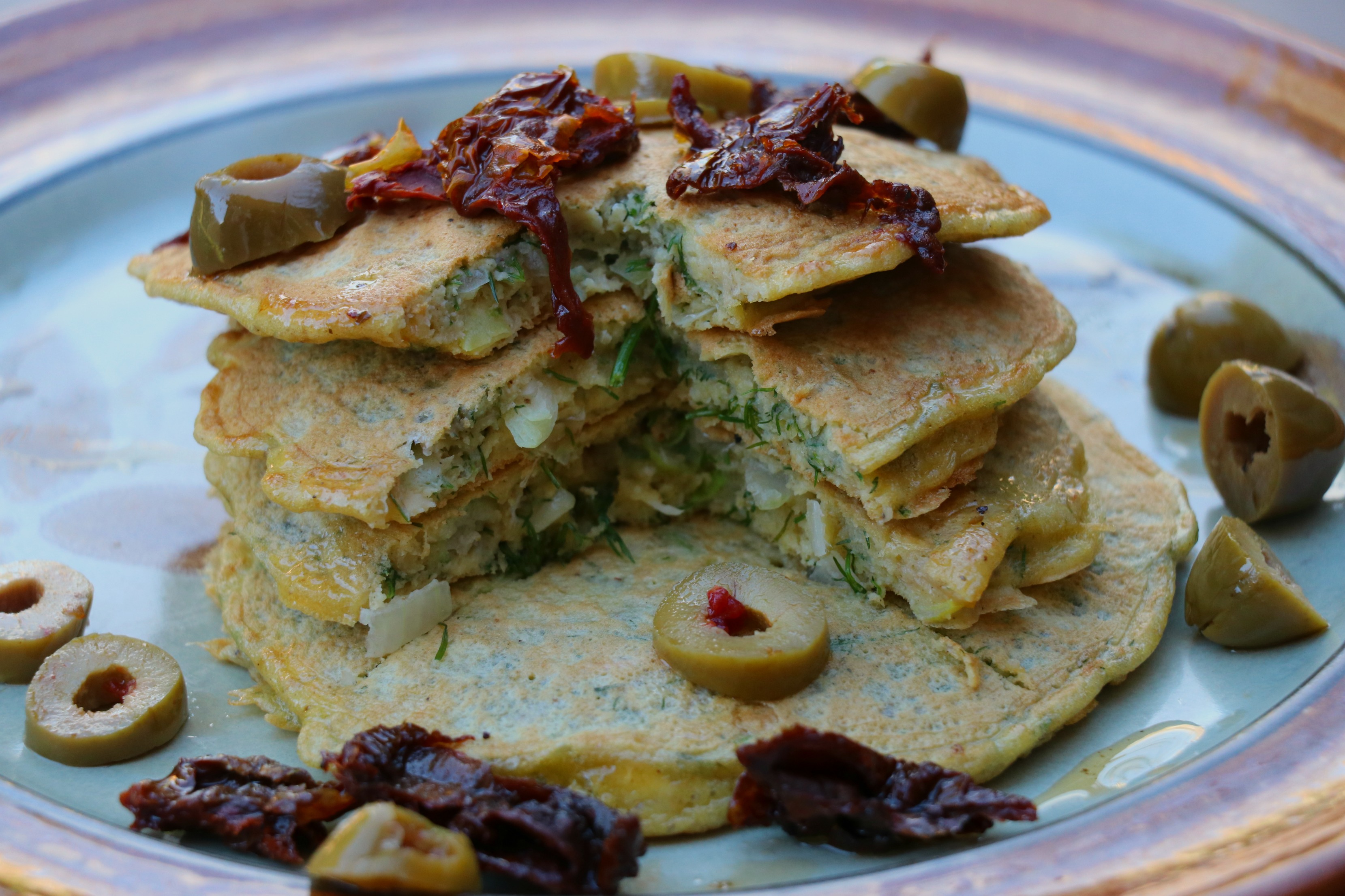 Lebanese Savoury Pancake – Ijeh