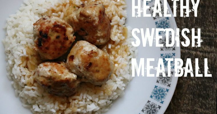 How to make HEALTHY IKEA Swedish meatballs