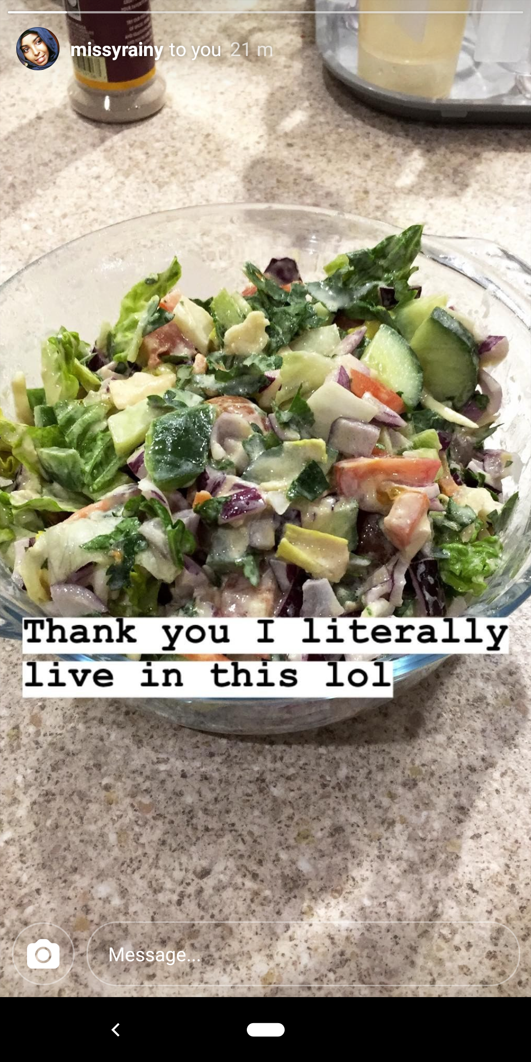 recipe inspired by my insta Story