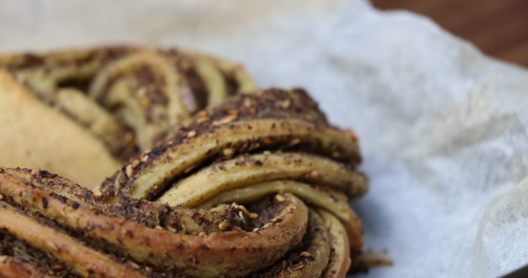 Tear and share Zaatar  bread