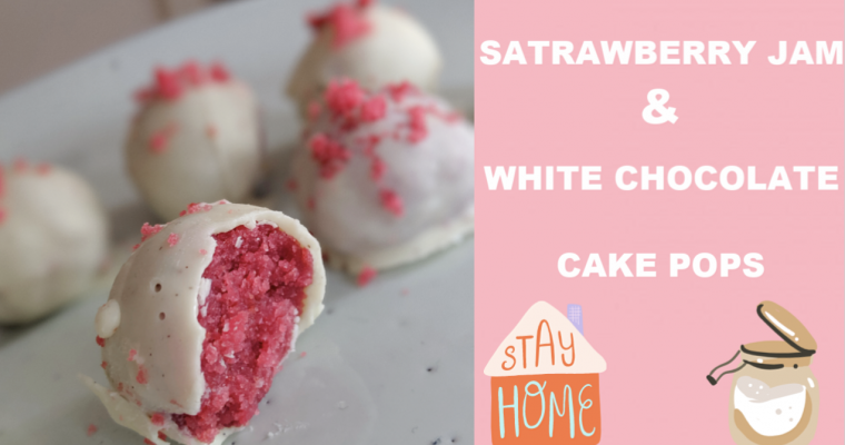 Easy no equipment needed- Homemade CAKE POPS – Quarantine baking hacks