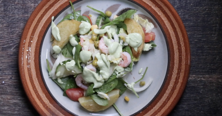 Healthy Prawn & Avocado Salad