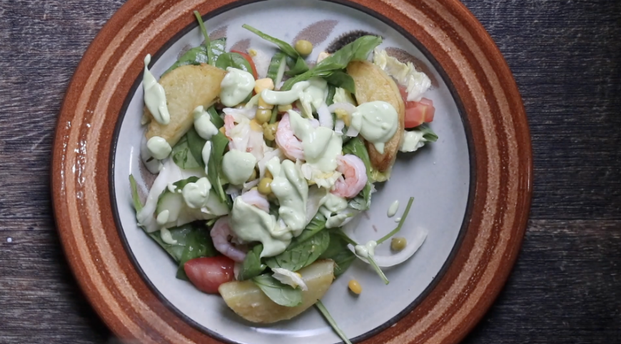 Healthy Prawn & Avocado Salad