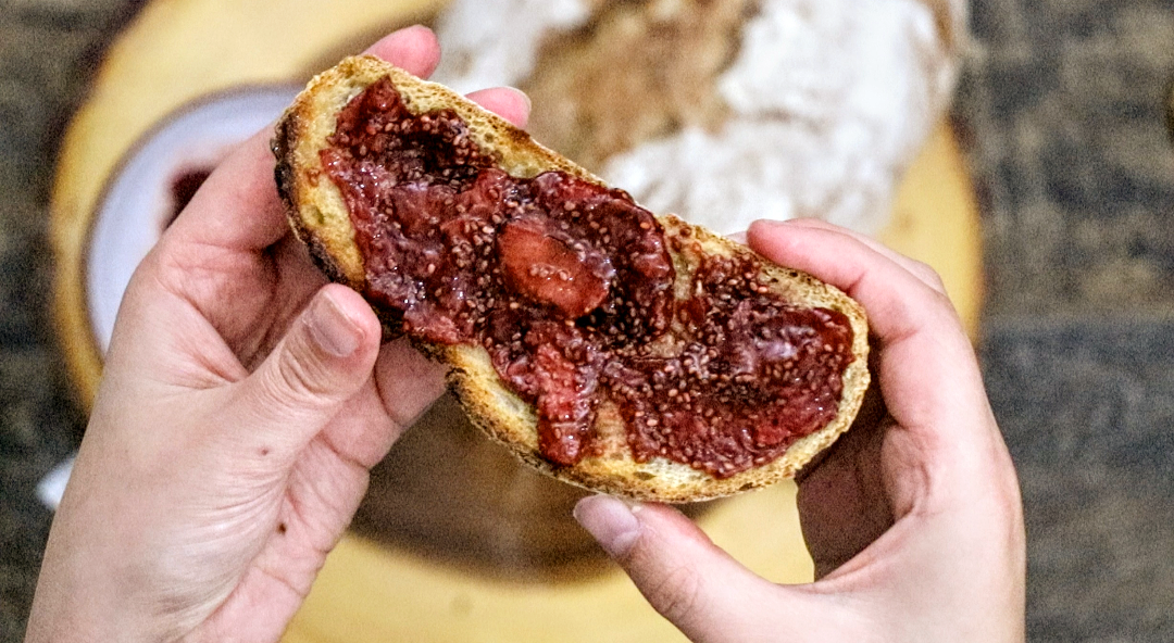 The Easiest way to make Sugar free Strawberry Jam