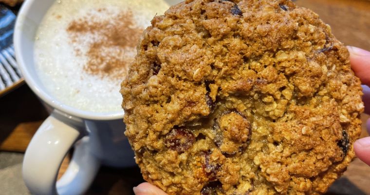 The Best Cadbury chocolate oatmeal cookies | crunchy on the outside and soft on the inside