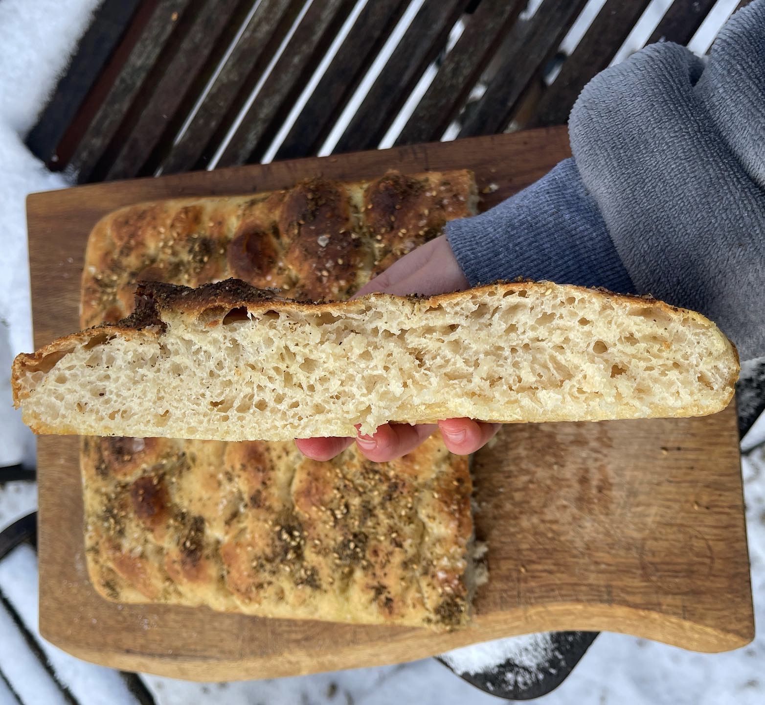 2 Home Made Foccacia recipes with Zaatar