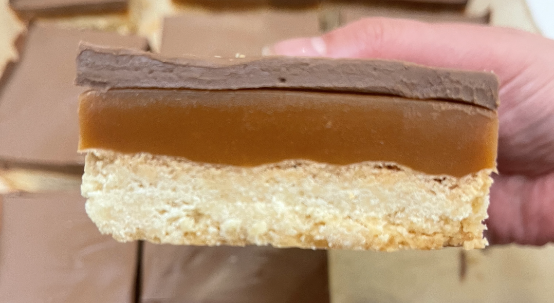 Galaxy Millionaire shortbread