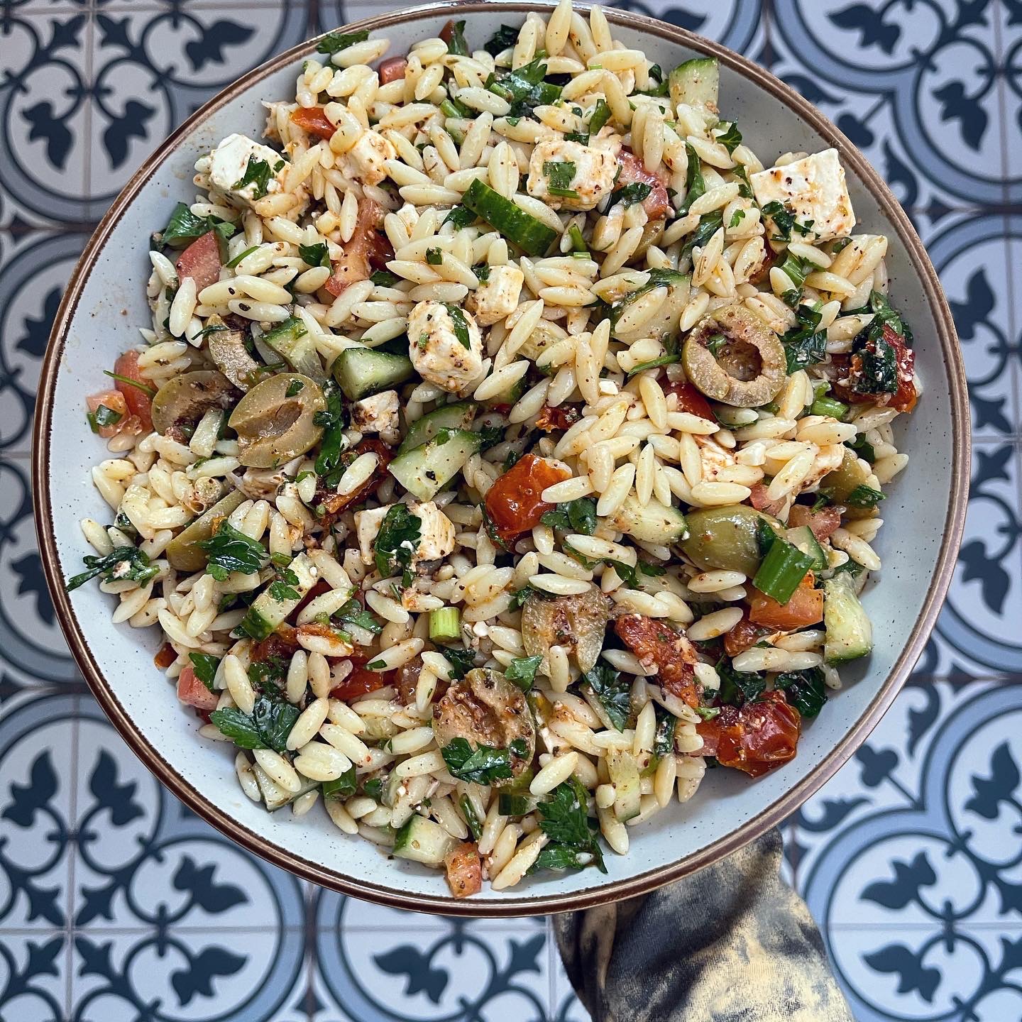 Greek Orzo Salad