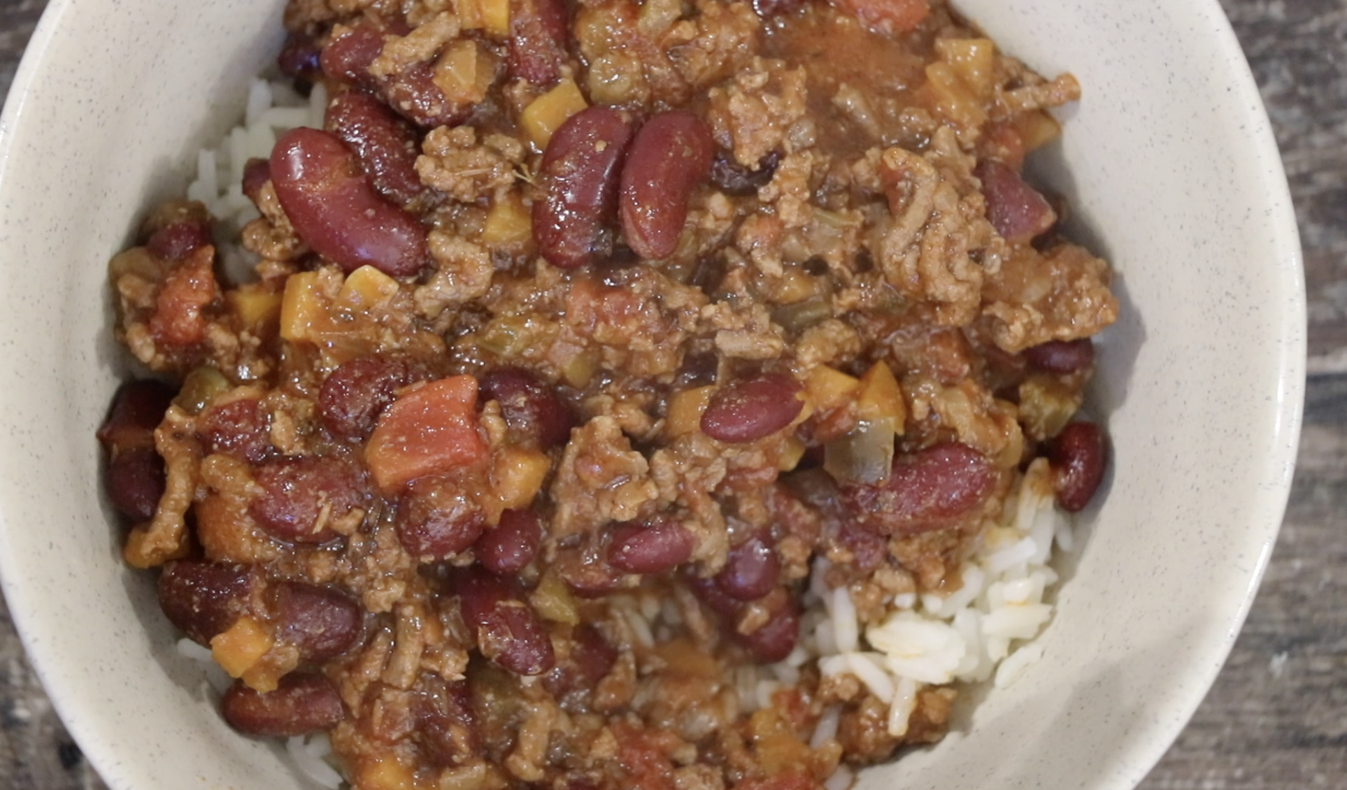 One pot meal – Chilli con carne