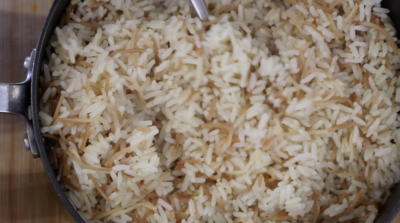 Lebanese Bazela w Riz - Pea Stew - Extra Toom