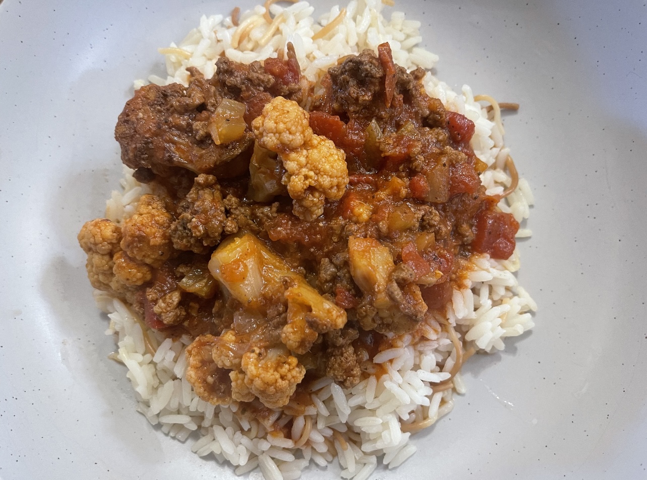 Lebanese Cauliflower Stew