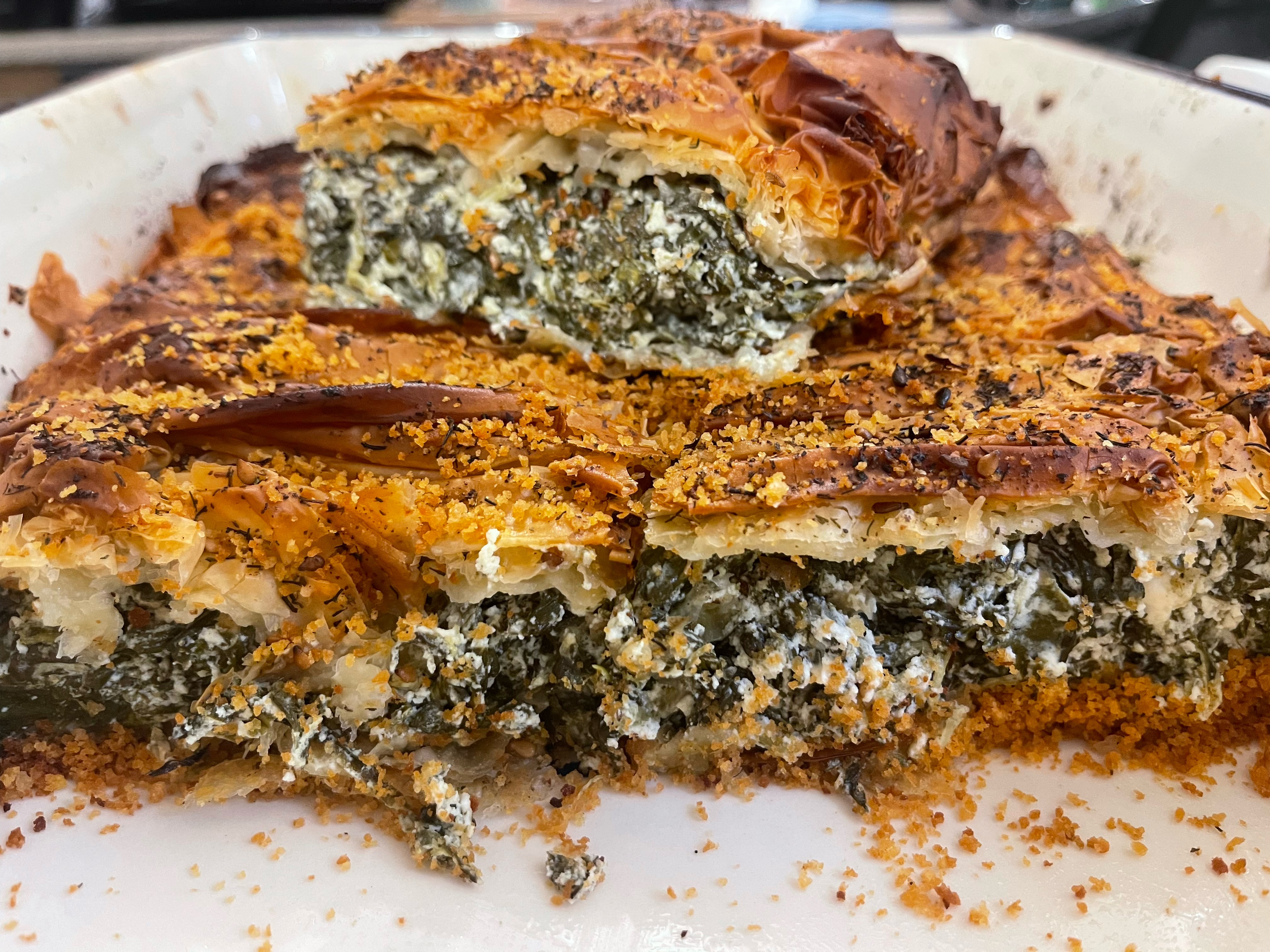 Spanakopita recipe (Greek spinach and feta pie)
