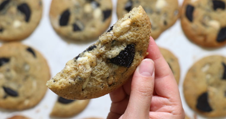 Oreo white chocolate chip cookie – Soft chewy cookie