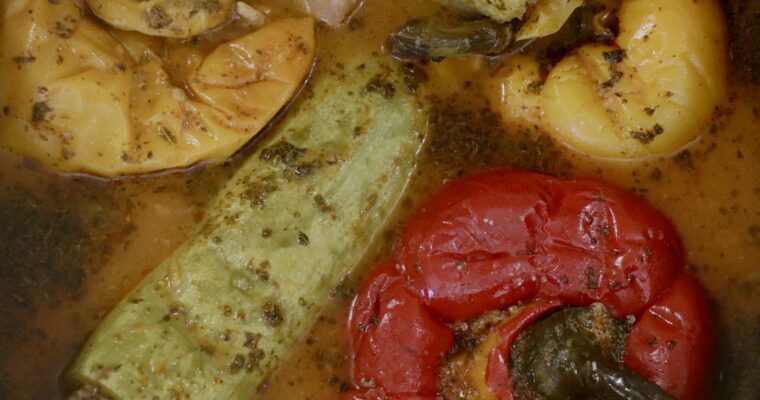 Mahshi- Stuffed vegetables