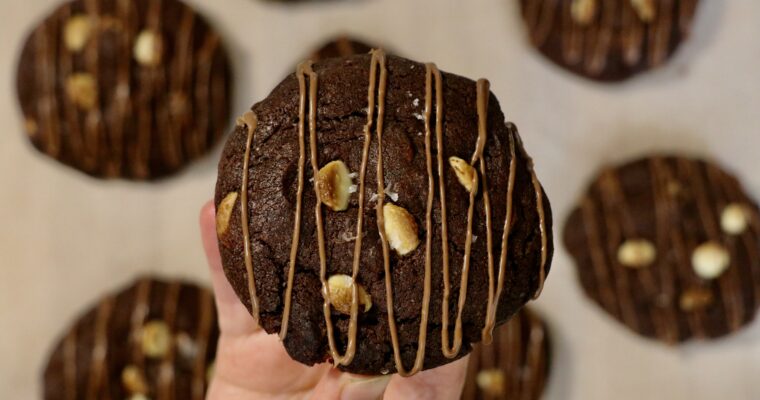 The best triple chocolate cookie