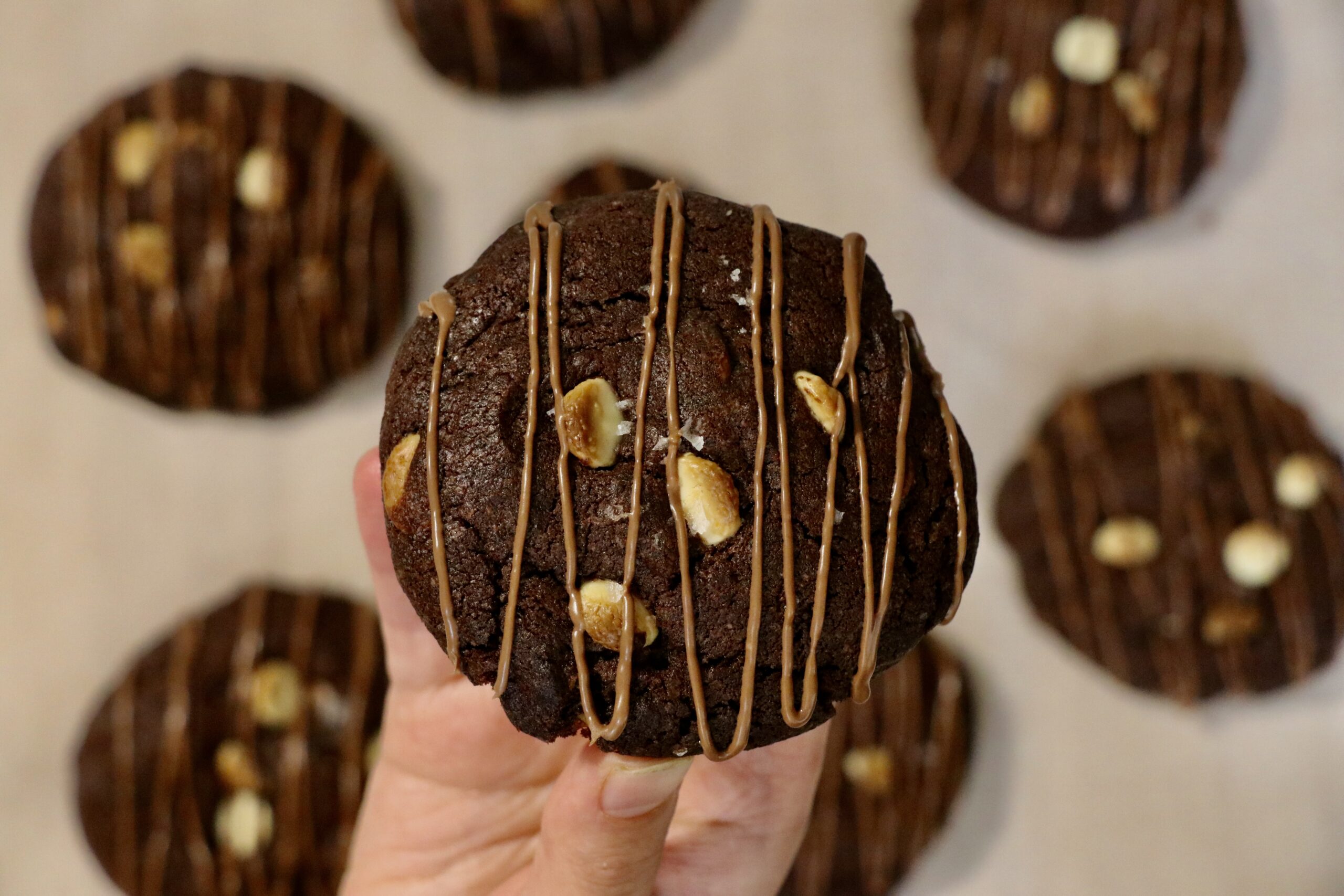 The best triple chocolate cookie